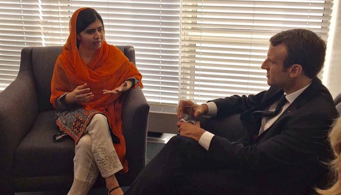 Malala thanks GoT star for speaking about violence against women