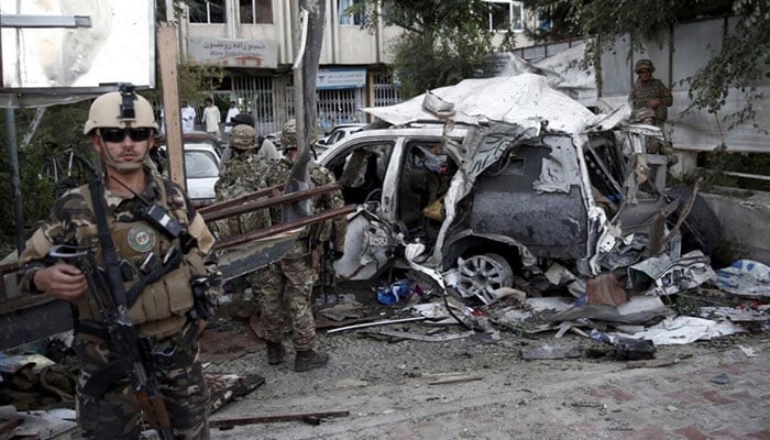 North Atlantic Treaty Organisation troops hit with vehicle bomb in Kabul North Atlantic Treaty Organisation troops hit with vehicle bomb in Kabul