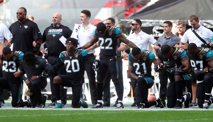 Wave of protests grip NFL after Trump urges fan boycott