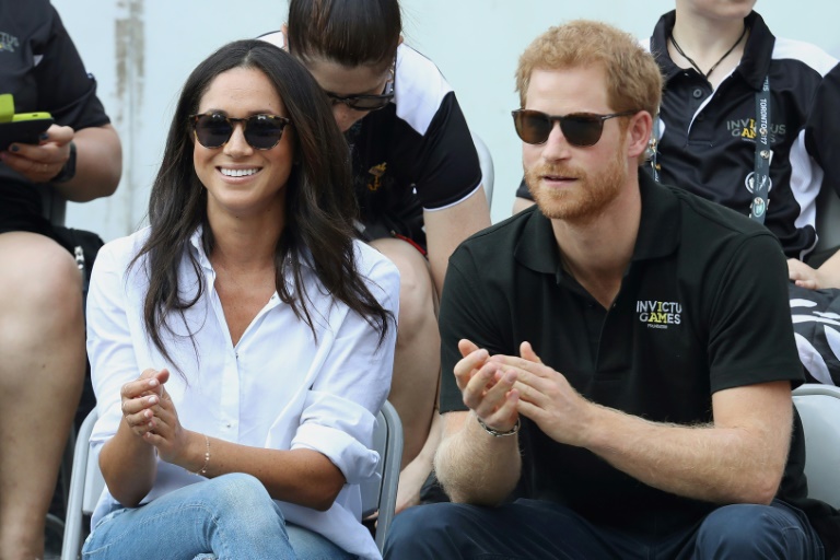 Prince Harry, Meghan Markle make first official outing at Invictus Games