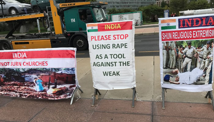 Geneva campaign highlights rights abuses in India