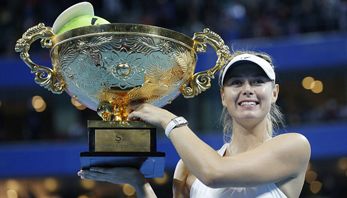 Sharapova digs deep in China Open epic