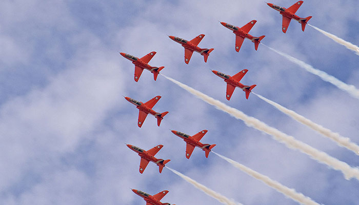 UK's Red Arrows to perform in Karachi air show