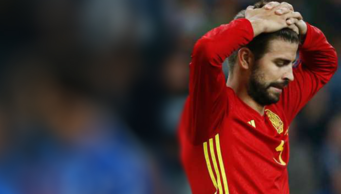 Thiago saddened by Pique abuse at Spain training session