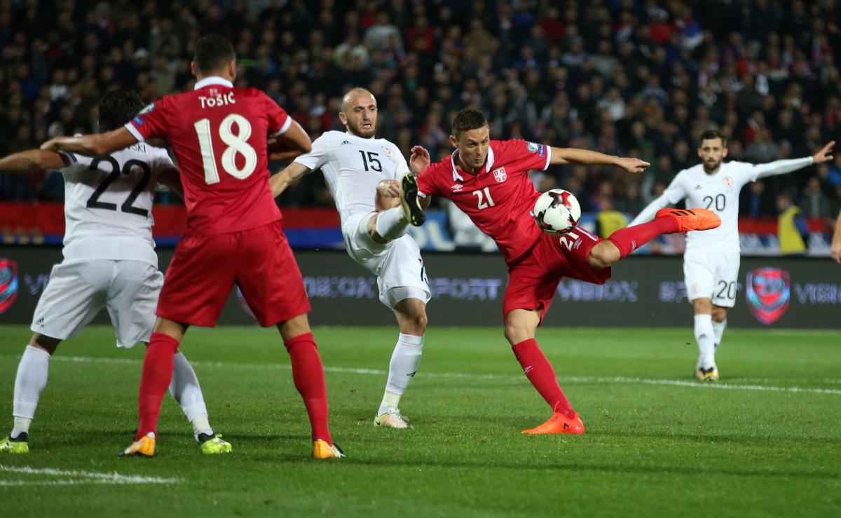 Serbia reach World Cup with 1-0 win over Georgia