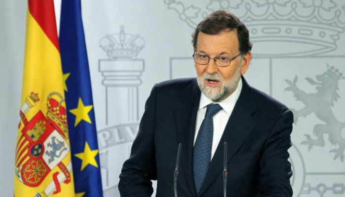 Spain PM threatens to suspend Catalonia's autonomy
