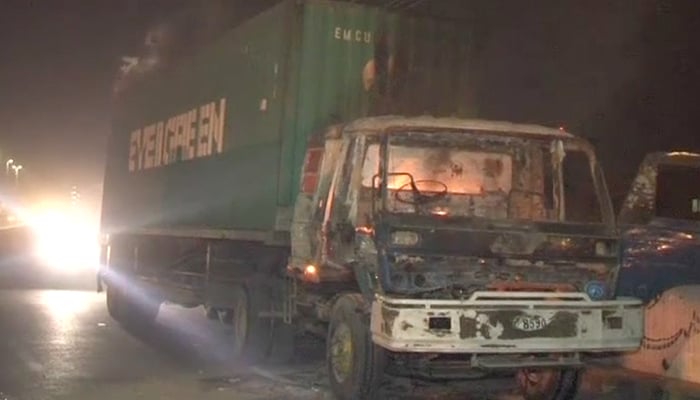 Woman killed after truck collides with motorcycle in Karimabad