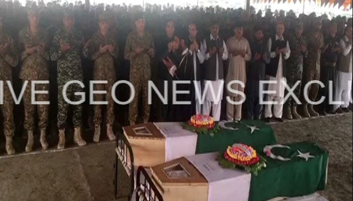 Four FC officials, including captain, martyred in Kurram Agency 
