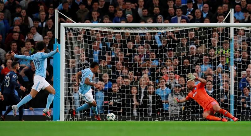 Man City make it three out of three with win over Napoli