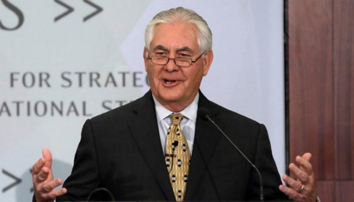 US Secretary of State Rex Tillerson to visit Pakistan next week