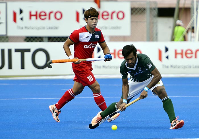 Pakistan draw match with South Korea in Asia Cup 2017