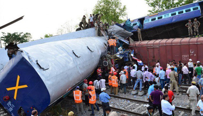 Train crushes four women crossing tracks in east India