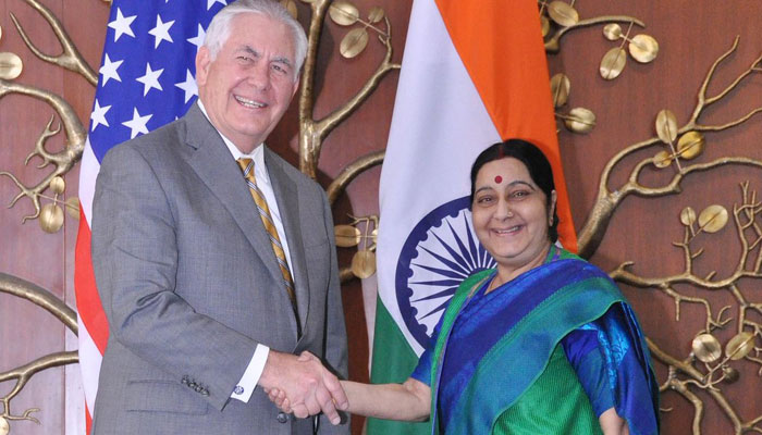 US worried about Pakistan government’s stability, Tillerson says in India