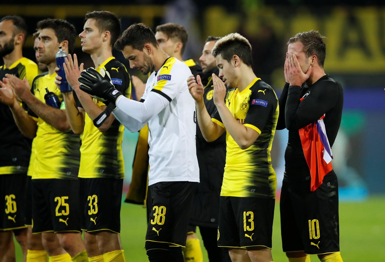 Dortmund heading out of Champions League after APOEL draw