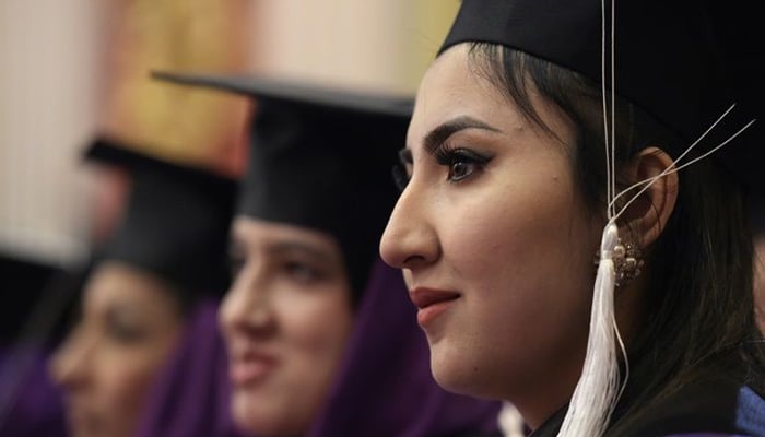 Afghan university sees first graduates in women’s studies