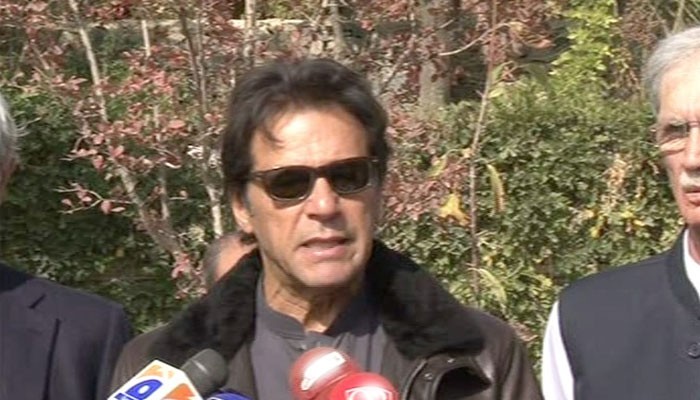  Imran Khan says PML-N govt may dissolve soon