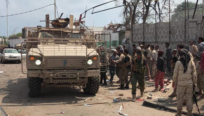 Saudi-led strikes hit defence ministry in Yemen capital: news agency