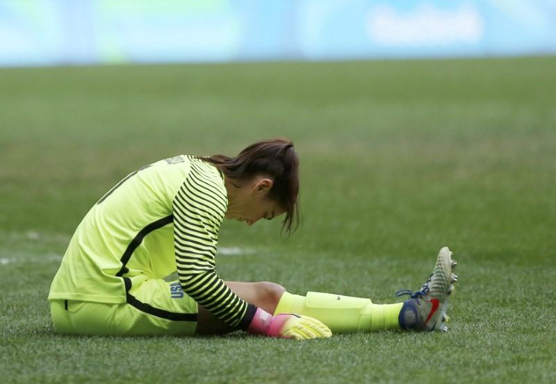 US women's soccer star Hope Solo says ex-FIFA president touched her inappropriately