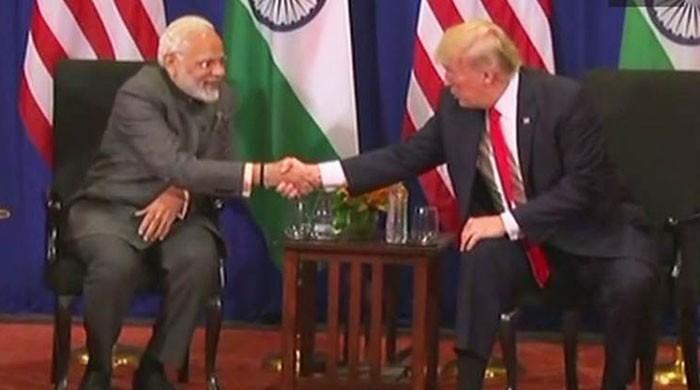 Narendra Modi and Donald Trump meet in Manila