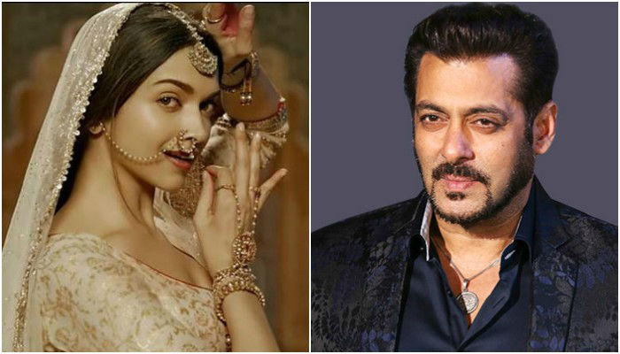 Salman Khan comes out in support of Bhansali's Padmavati