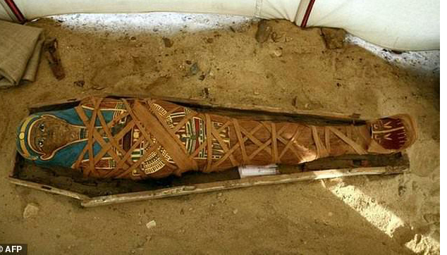 Archaeologists find Greco-Roman mummy in Egypt