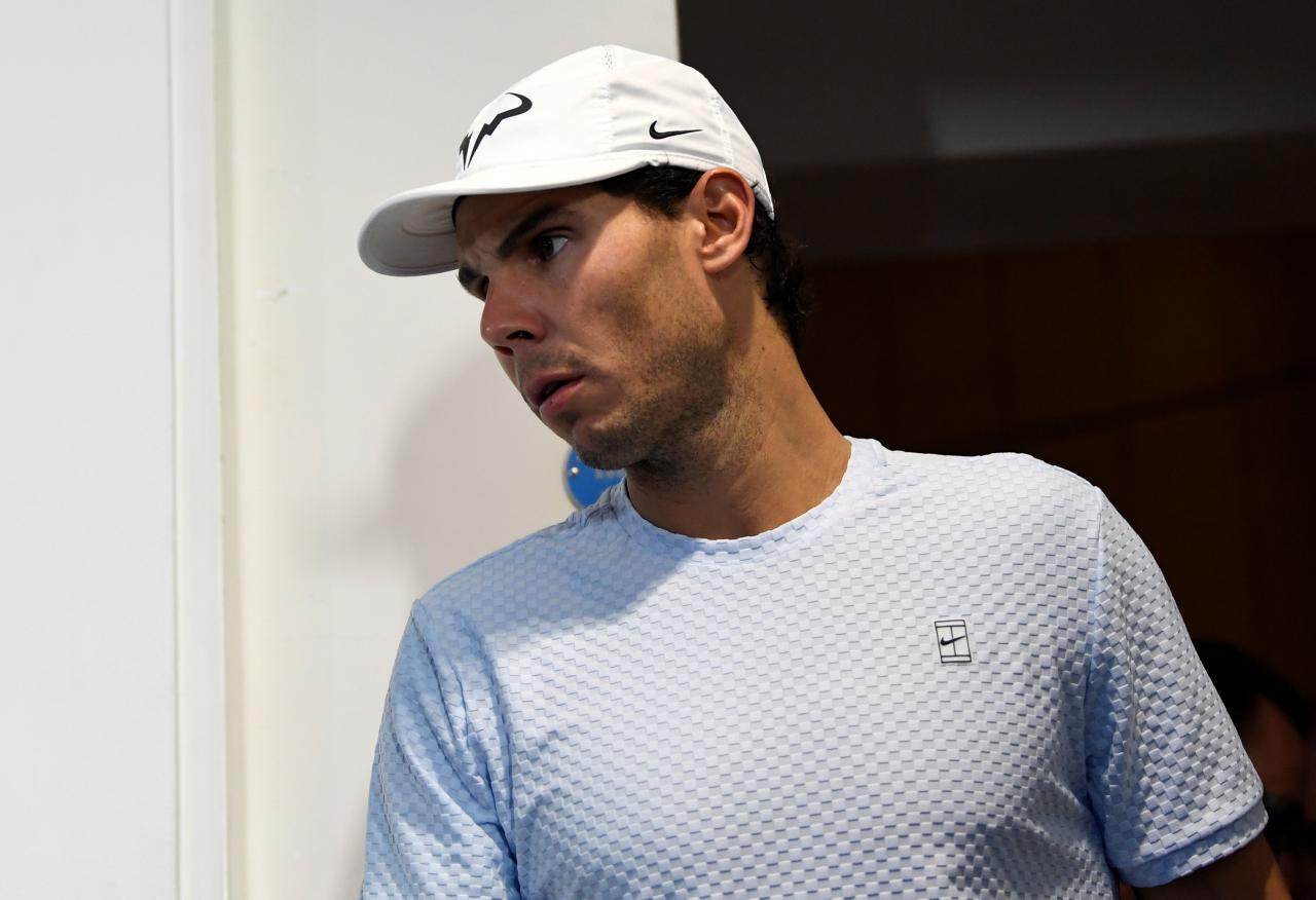 Fire alarm causes Nadal and co 'freezing miserableness'