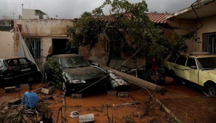 At least 15 dead in flash floods on Greek coast