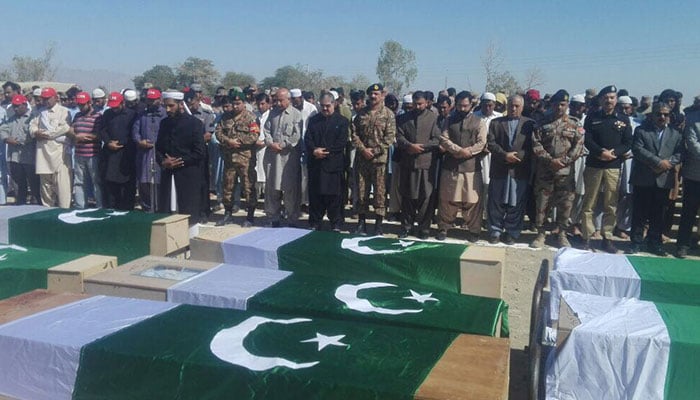 Funeral of Turbat deceased held, bodies to be sent to Punjab 