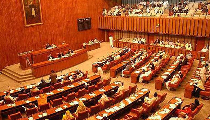 Senate passes Khatam-e-Nabuwat bill; fails to pass delimitation law due to low strength 
