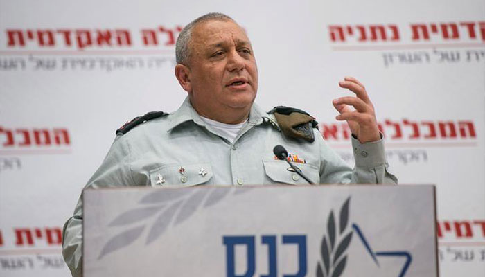 Israeli army chief says ready to share information with Saudi Arabia
