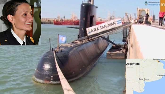 Argentine submarine goes missing with 44 crew members on board - navy
