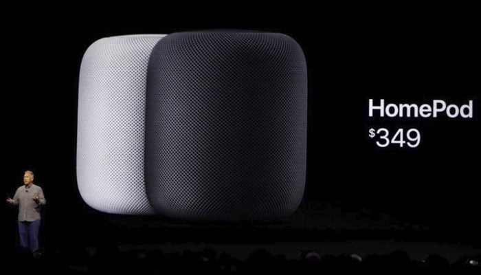 Apple pushes launch of HomePod smart speaker to early 2018