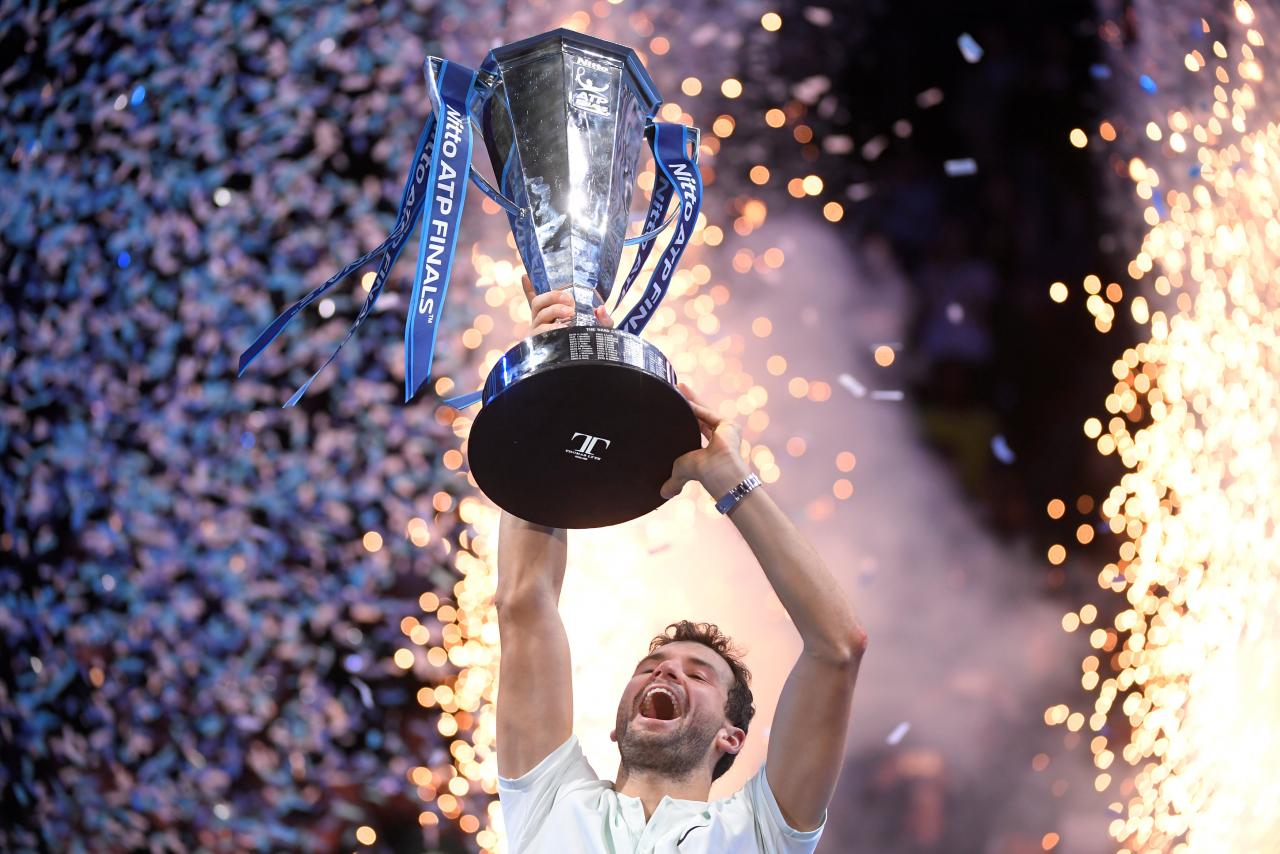 Dimitrov comes of age to win ATP Finals title