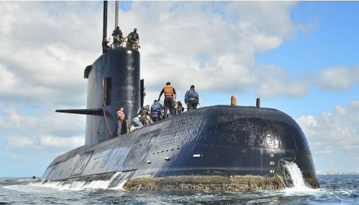 Attempted distress calls did not come from missing sub: Argentina navy