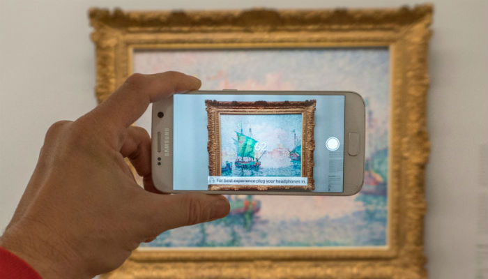 'Augmented reality' brings art alive in Vienna