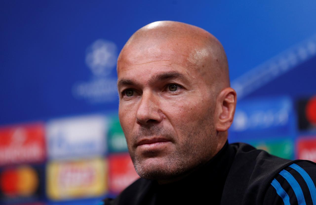 Zidane staying upbeat amid Real Madrid troubles
