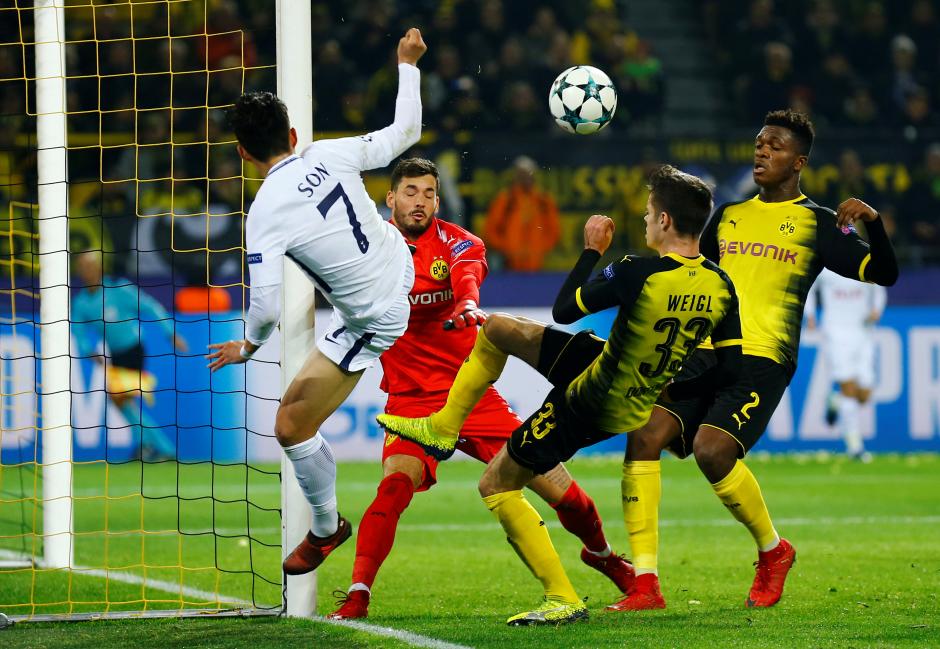 Spurs secure top spot with comeback win at Dortmund