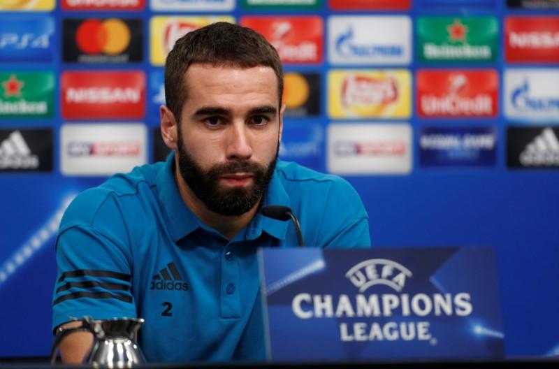 Real Madrid's Carvajal charged by UEFA for 'deliberate booking'