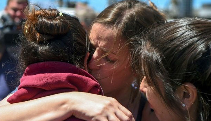 Grief, anger as relatives learn of Argentine submarine blast