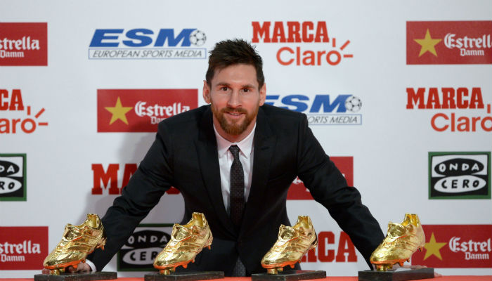 Messi maturing with age as he picks up fourth Golden Shoe