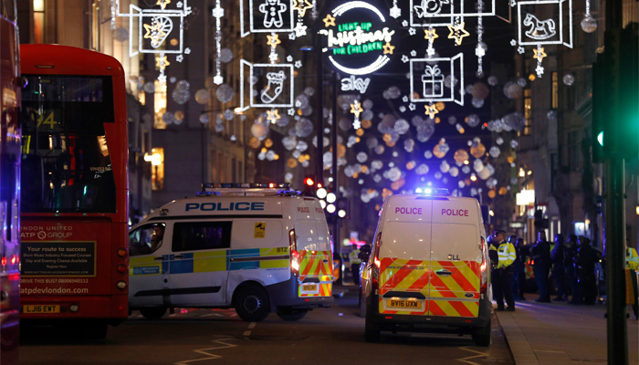 Panic on London's Oxford Street after reports of shooting