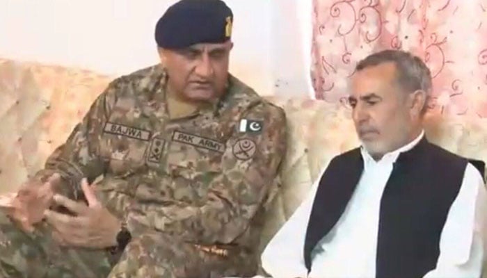 COAS deeply saddened on demise of martyred Lt Arsalan's father: ISPR