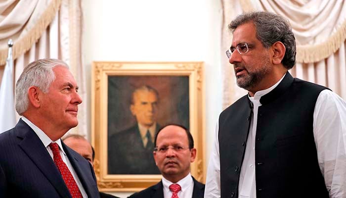 PM Abbasi rejects US accusations of safe havens in Pakistan