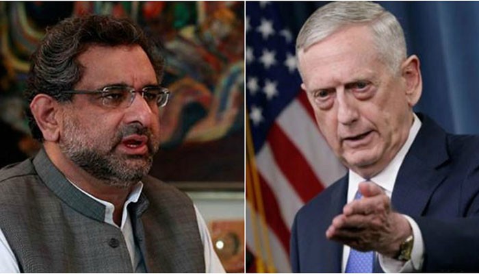COAS meets Mattis, highlights Pak concerns regarding Indian use of Afghan soil 