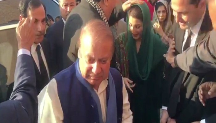 Nawaz, Maryam leave for London as witnesses record statements in corruption references