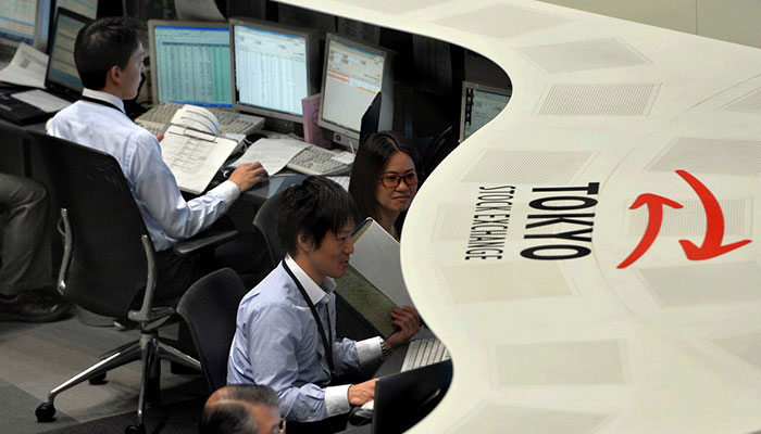 Tokyo, other Asian stocks drop on Jerusalem worries