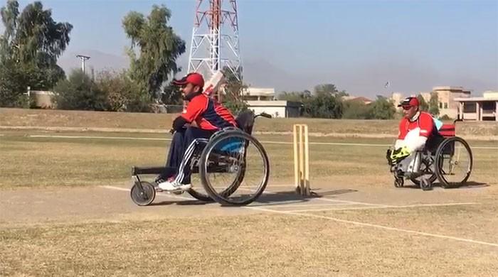 KP, FATA face off in first-of-its-kind wheelchair cricket match