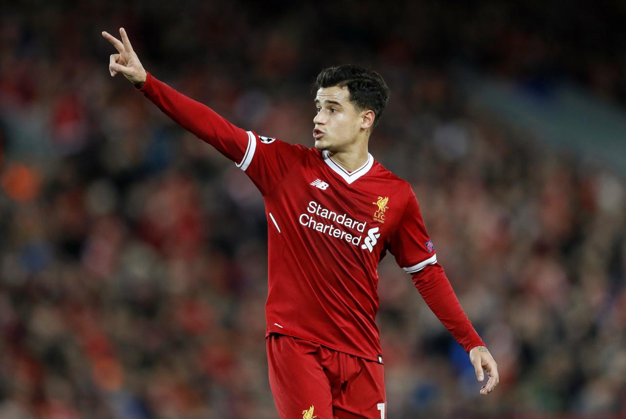 Coutinho hits hat-trick as Liverpool rout Spartak to top group