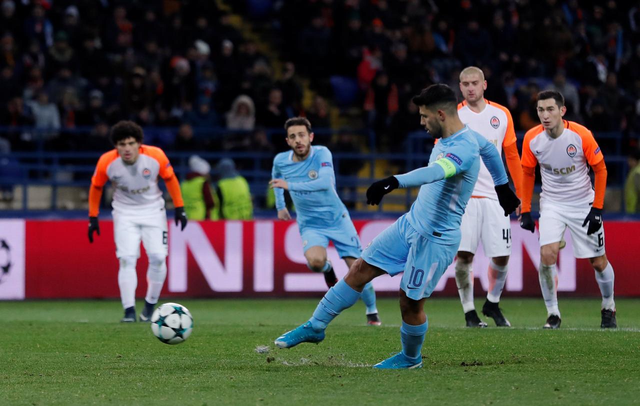 Shakhtar beat Manchester City 2-1 to reach last 16