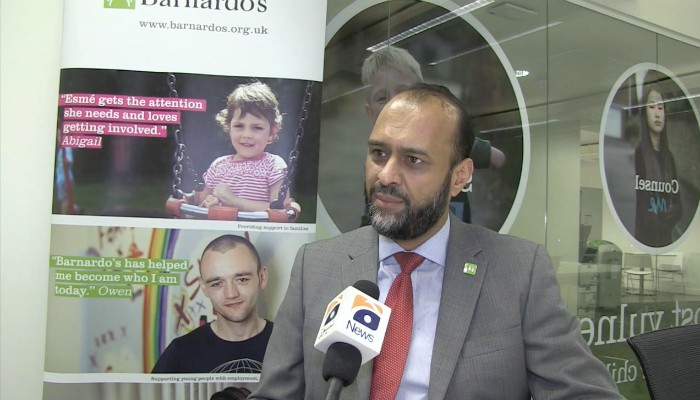 Meet the Pakistani heading top UK charity helping vulnerable children